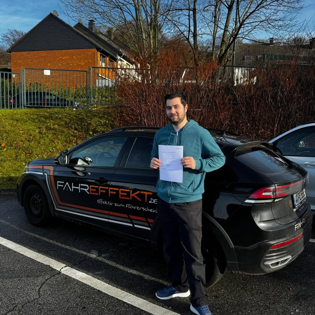 Mohamed - Erfolgreicher Fahrschüler